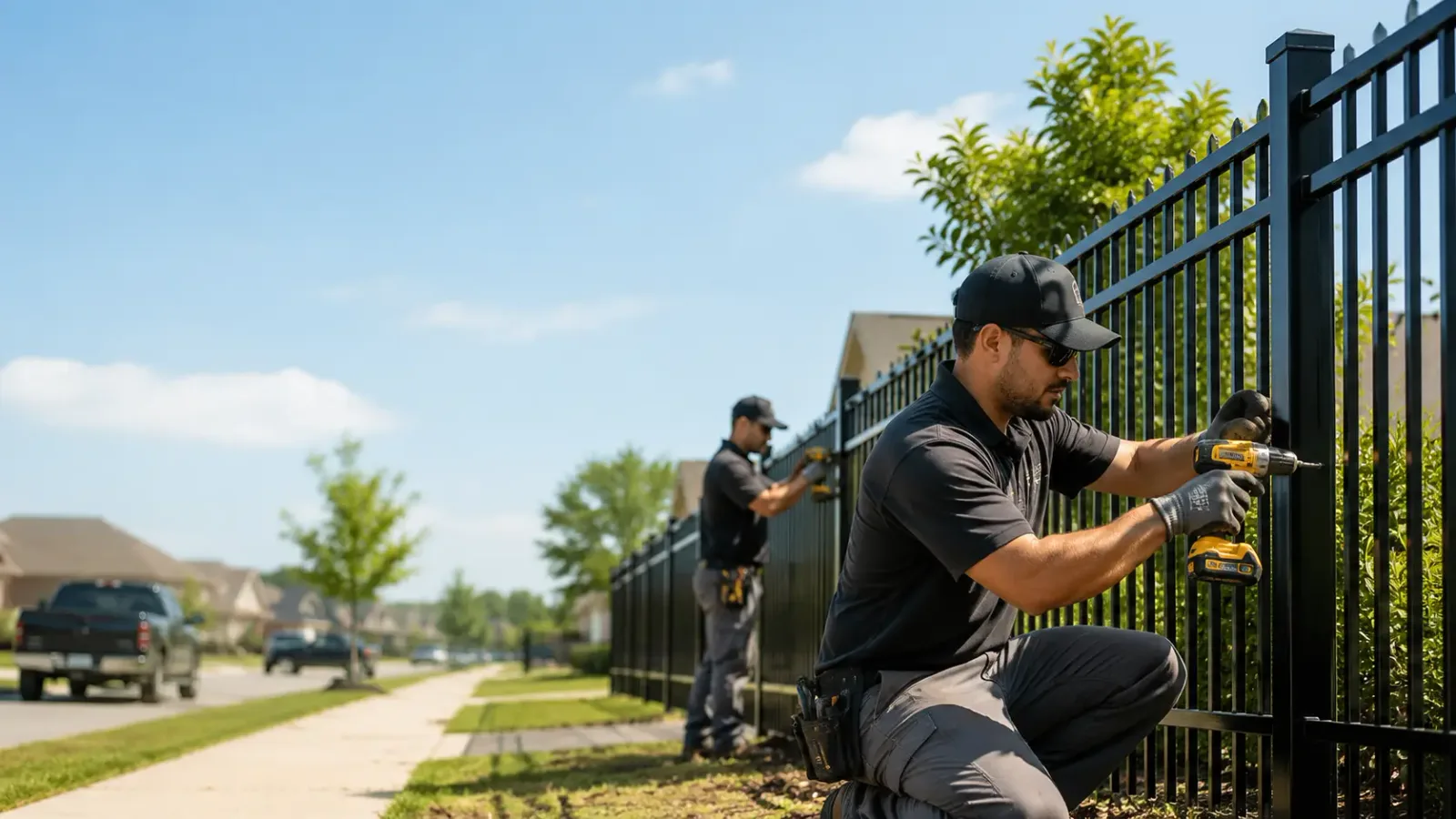 Metal Fence Installation in Boyertown, PA